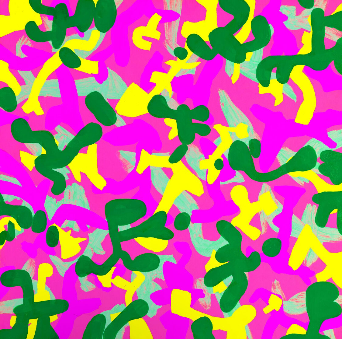 Camo painting by Tyler Ramsey
